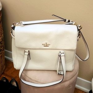 Kate spade leather satchel handbag
